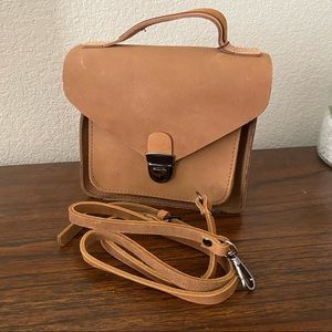SALE | Brown Western Leather Messenger Saddle Briefcase Bag Satchel Crossbody